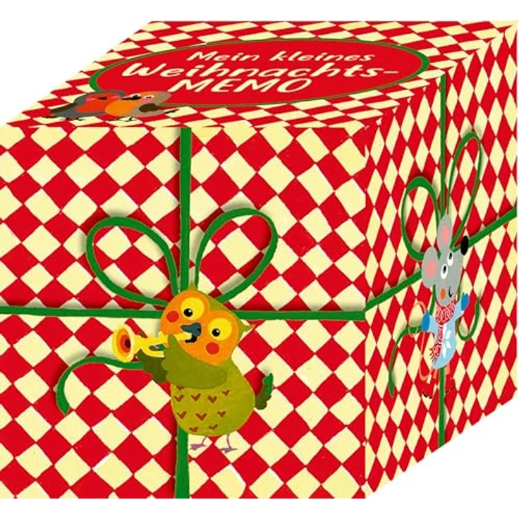 COPPENRATH DIE SPIEGELBURG Adventskalender Memo-Adventskalender mit 24 Memo-Spielkarten und glitzerndem Kalendermotiv – Bild 3