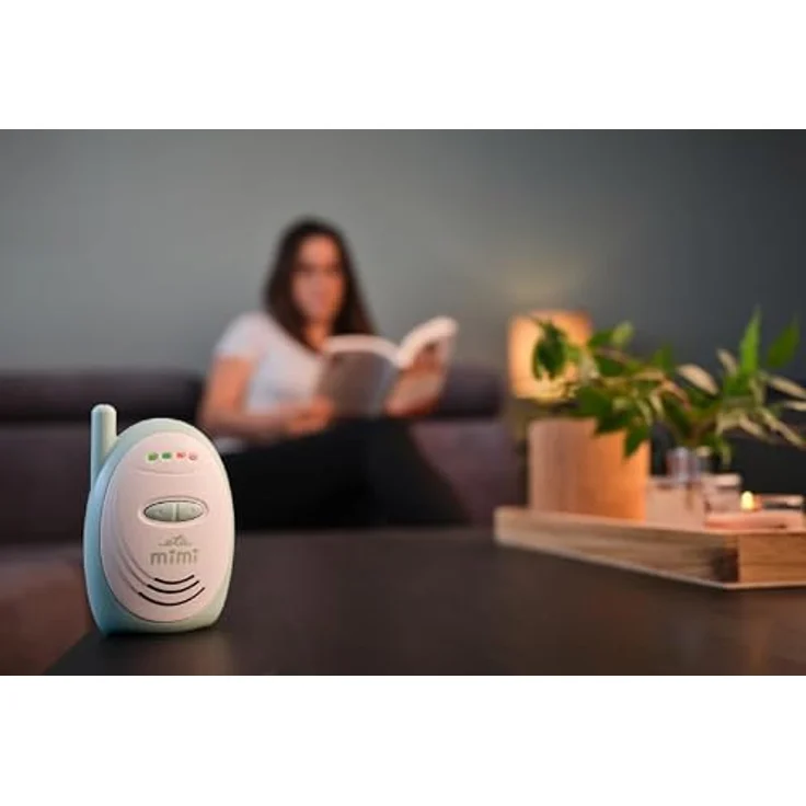 ETA Mimi 8306 90000, Audio-Babyphone mit 2,4 GHz FHSS-Technologie, LED-Anzeigen, Reichweite bis 300 m, Einwegkommunikation, schwaches Signal & Batterieerkennung – Bild 5