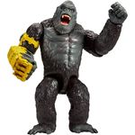 Playmates Toys Godzilla x Kong Giant Kong-Figur, 27,9 cm groß mit Gelenkpunkten und detailliertem Design