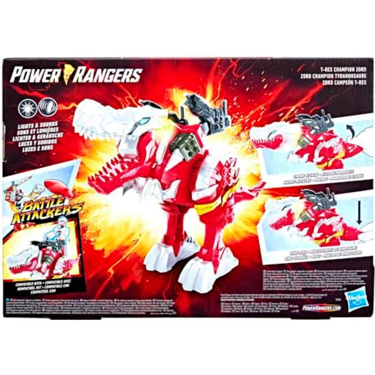 Hasbro PRG DNF BA RED ZORD - F22645L0 – Bild 8