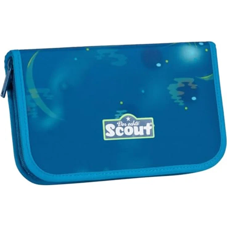 Scout Schulranzen Scout Neo Set Deep Sea, ergonomisch mit hervorragender Sichtbarkeit, inklusive Sportbeutel und Federmäppchen – Bild 6