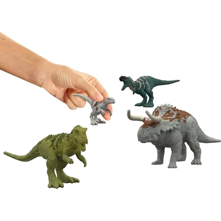 Mattel Jurassic World: Der Chaostheorie Adventskalender, 24-tägige Dinosaurier-Spielzeugüberraschungen für Kinder ab 3 Jahren – Bild 4