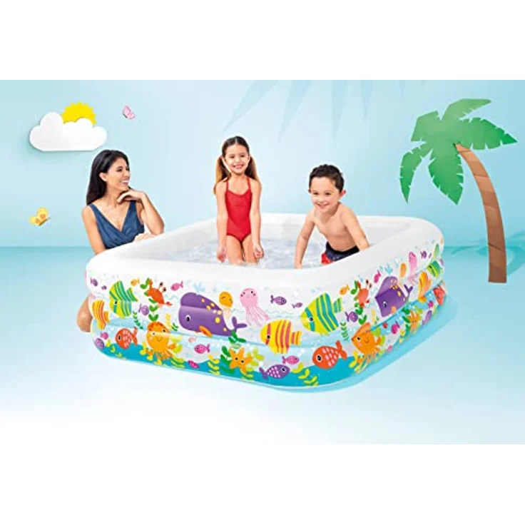 Intex Clearview Aquarium 159 x 159 x 59 cm – Bild 3