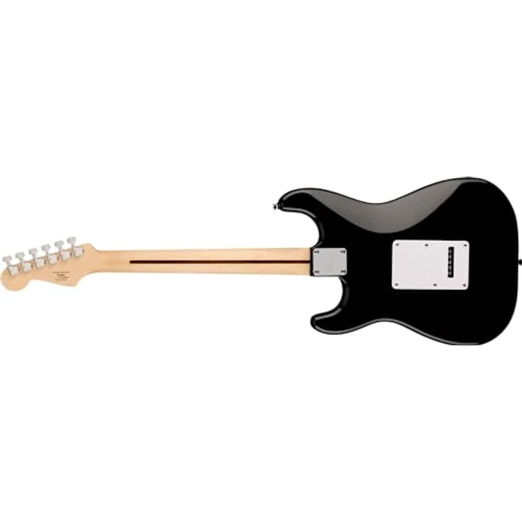 Fender Squier Sonic Stratocaster Pack, E-Gitarre aus Pappel, versatil in Schwarz mit Frontman 10G Verstärker und Zubehör – Bild 5