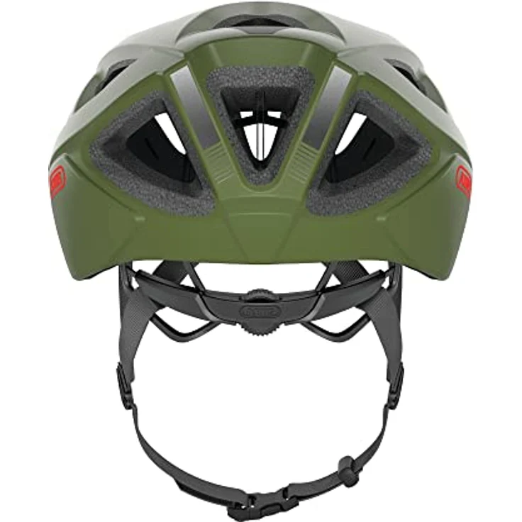 ABUS Allround-Fahrradhelm Aduro 2.1 - in sportivem Design für den Stadtverkehr, Landstraßen und Trails - für Damen und Herren - Grün Matt, Größe S - Preisvergleich – Bild 3