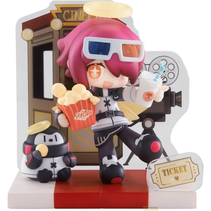 Apex Arknights PVC Statue Mini Series Exusiai, 10 cm, detailreiche Sammelfigur mit Base