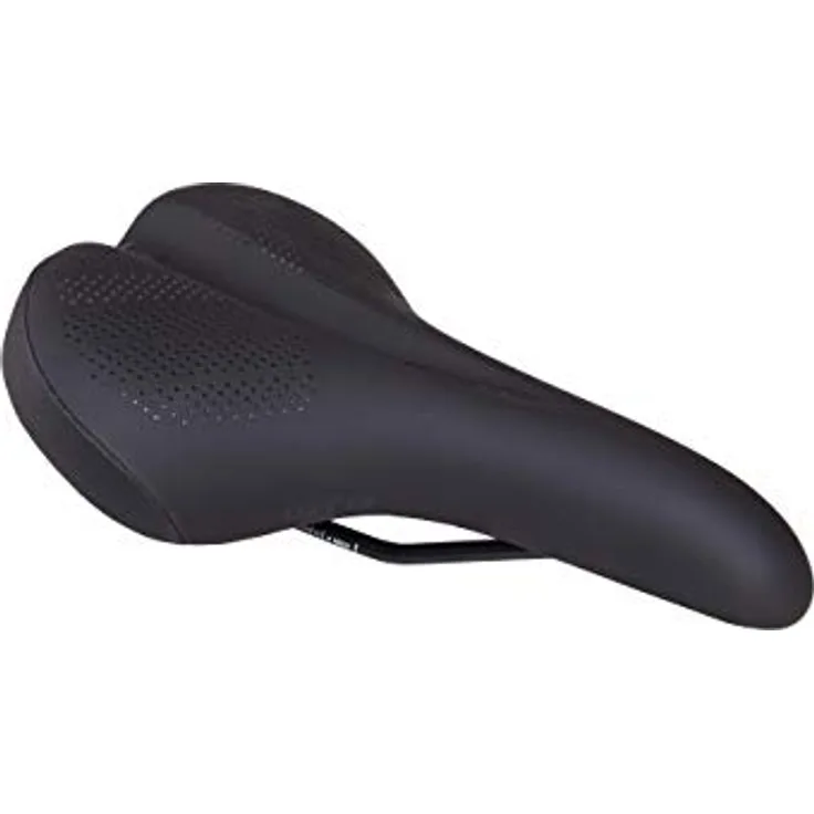 Comfort Wide Steel Black Saddle