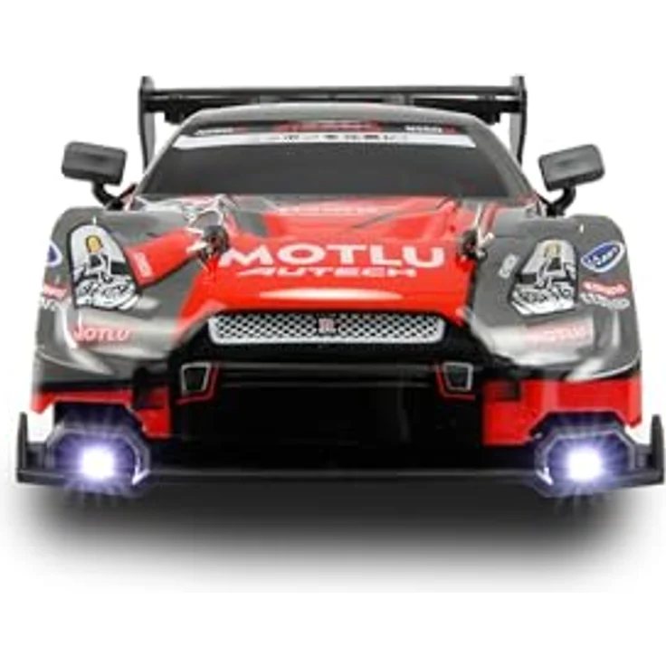 Amewi Drift Racing Car, RC ferngesteuert, mit Underbodenbeleuchtung, 20km/h 4WD 1:24 RTR rot/schwarz – Bild 5