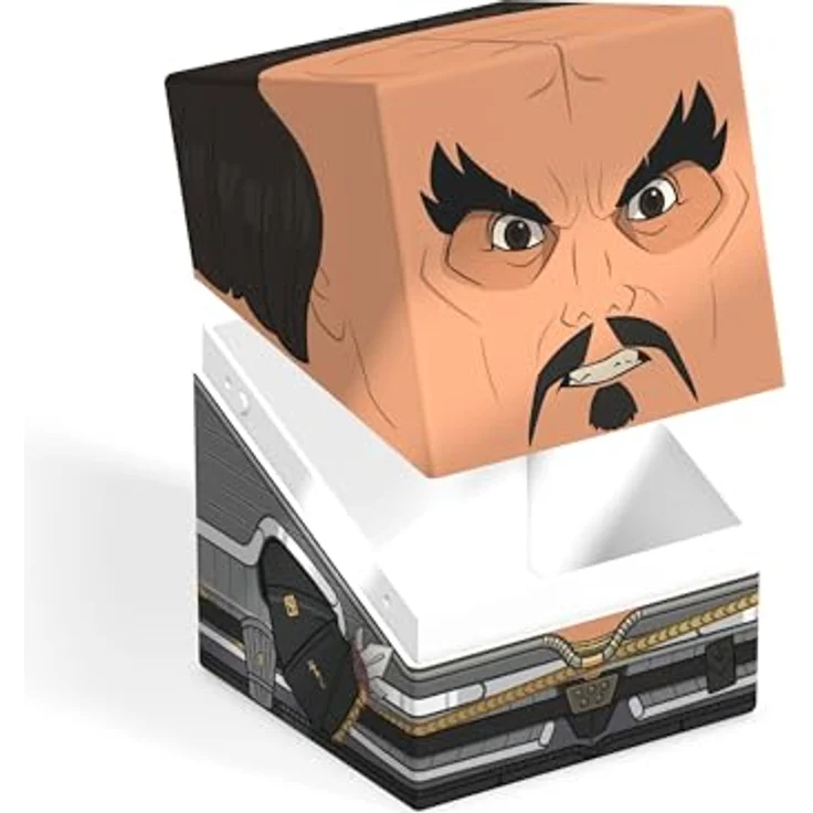 Ultimate Guard Squaroes Squaroe Star Trek: The Original Series ST017 - Klingon, Deckbox für bis zu 100 doppelhüllige Sammelkarten, offizielles Lizenzprodukt – Bild 4