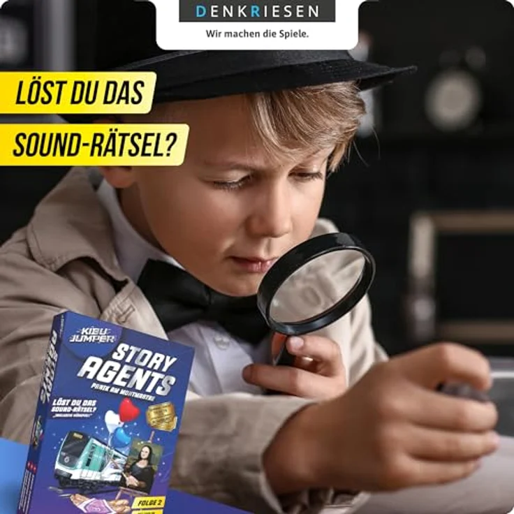 D&R Denkriesen KIBU JUMPER® - Story Agents - Panik am Montmartre - Paris - Folge 2, strategisches Kartenspiel für Erwachsene und ältere Kinder, nicht geeignet für Kinder unter 3 Jahren – Bild 2