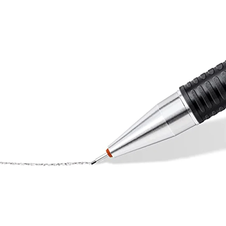 STAEDTLER Marsmicro-Druckbleistift 3er Etui, hochwertige Druckbleistifte mit gummiertem Griff, Strichstärken 0,3/0,5/0,7 mm – Bild 6