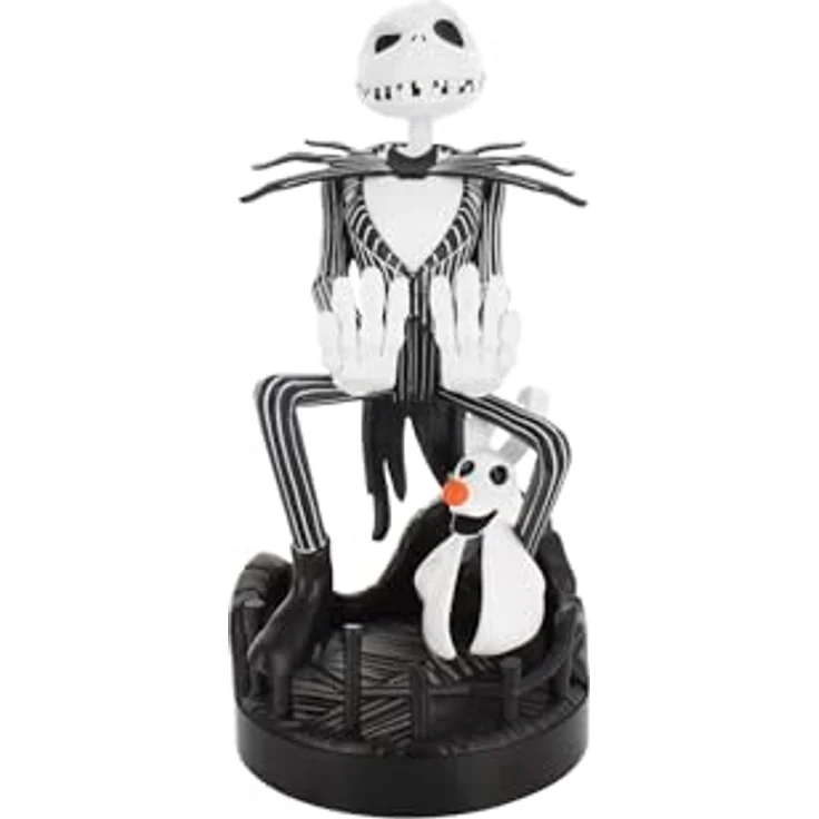 EXQUISITE GAMING Jack Skellington Figur, 21 cm, Sammelfigur aus Disney's Nightmare Before Christmas, kompatibel mit Smartphones und Game Controllern – Bild 2