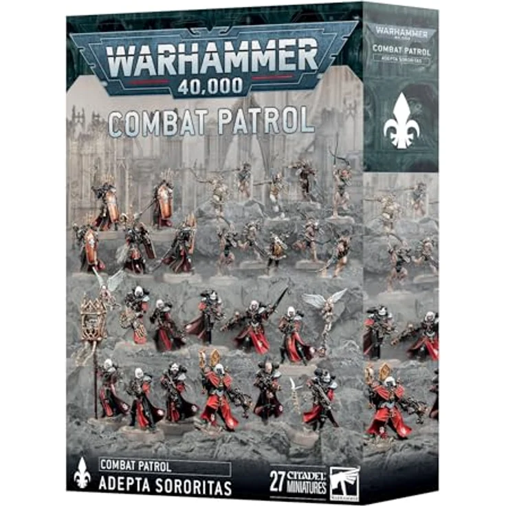 Warhammer Combat Patrol: Adepta Sororitas, Sammelfiguren, Farbe Schwarz – Bild 1