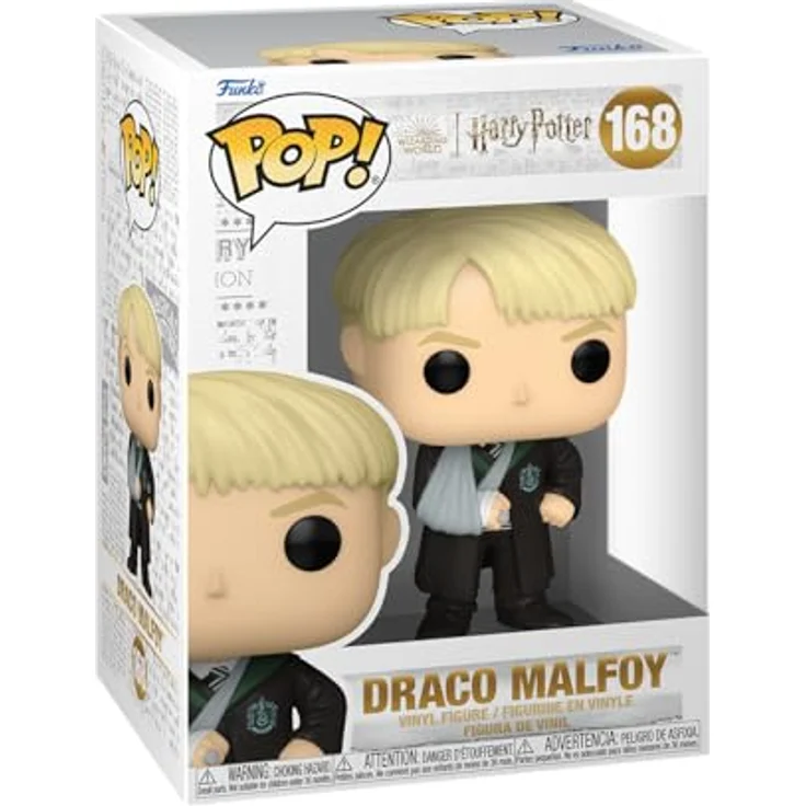 Funko POP! Movies: Harry Potter Prisoner of Azkaban - Draco Malfoy mit Broken Arm - Vinyl-Sammelfigur - Geschenkidee - Offizielle Handelswaren - Spielzeug Für Kinder und Erwachsene – Bild 1