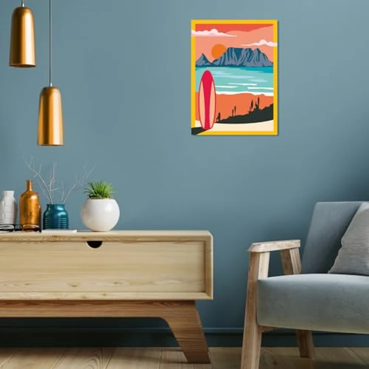 Ravensburger CreArt 23898 - Sunset at the Beach- Malen nach Zahlen für Erwachsene und Kinder - ab 12 Jahren, Acrylfarben, 40x30 cm – Bild 4