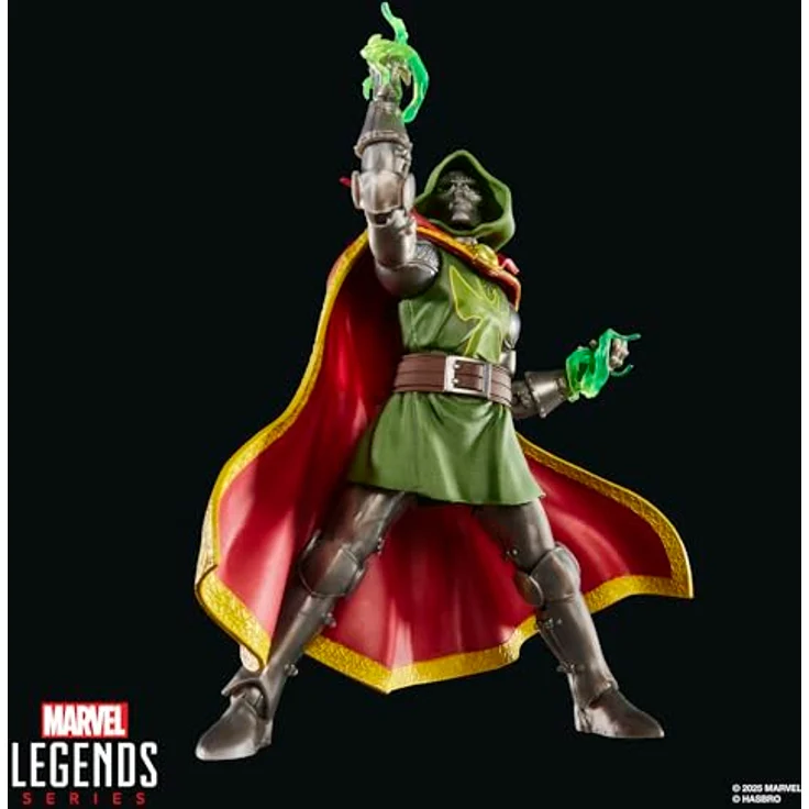 Marvel Press Marvel Legends Series Emperor Doom Action-Figur, 15 cm mit 4 Zubehörteilen und über 20 Beweglichkeitspunkten – Bild 5