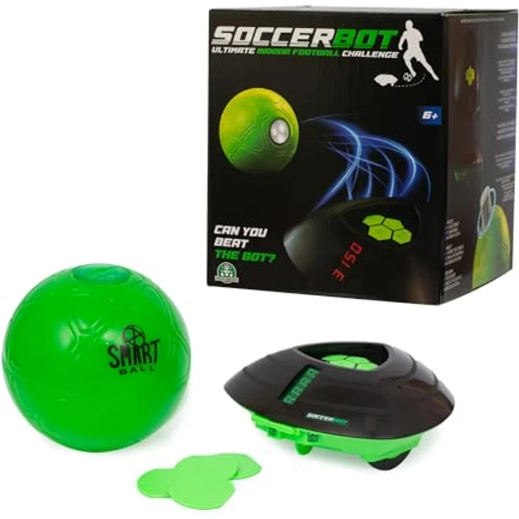 Soccer Bot MR100, Smart Ball Trainingsroboter für den Innenbereich, Solo oder Multiplayer, für Kinder ab 6 Jahren, 3 Schwierigkeitsstufen – Bild 1