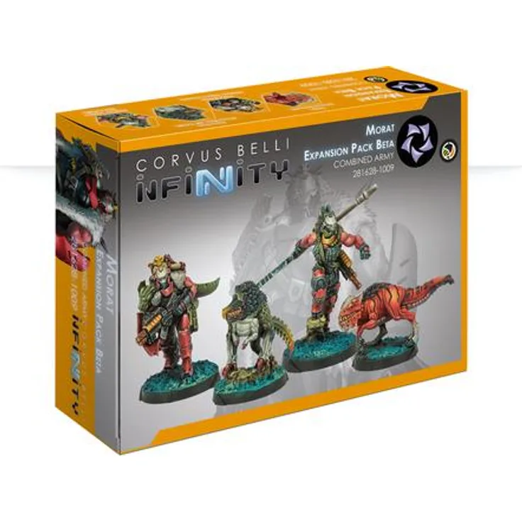Infinity Morat Expansion Pack Beta, Sammelfiguren von Infinity, für urbanen und Dschungelkampf geeignet