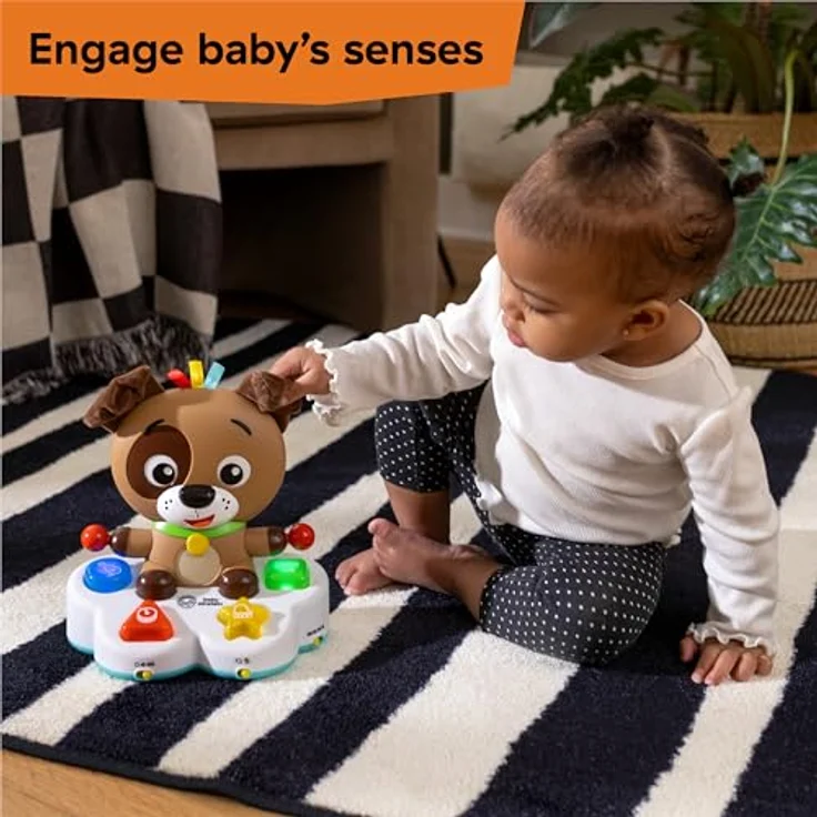 Baby Einstein Drum & Learn Dean - Multisensorisches Babyspielzeug mit 2 Spielmodi, Farben, Formen & Instrumenten, 50+ Klänge, Ab 6 Monaten – Bild 5