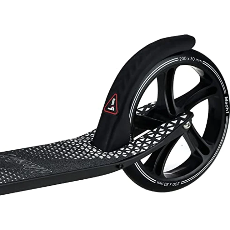 Mach1 Cityroller Kick Scooter ALU, 200mm XXL Wheel Rollen für Kinder und Erwachsene bis 100kg, mit LED Rollen wählbar – Bild 5