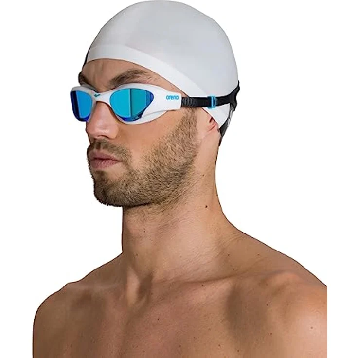 Arena Unisex – Erwachsene Schwimmbrille The One Mirror, Silver-Black-Black, TU – Bild 4