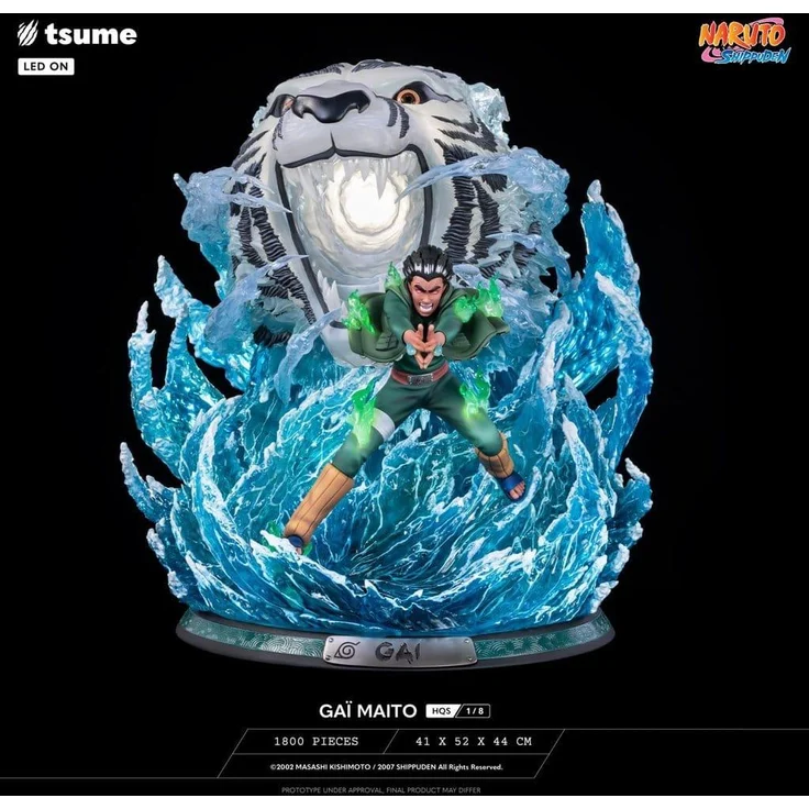 Tsume Naruto Figur Gai Maito, hochwertige Sammelfigur mit dynamischer Charakterdarstellung