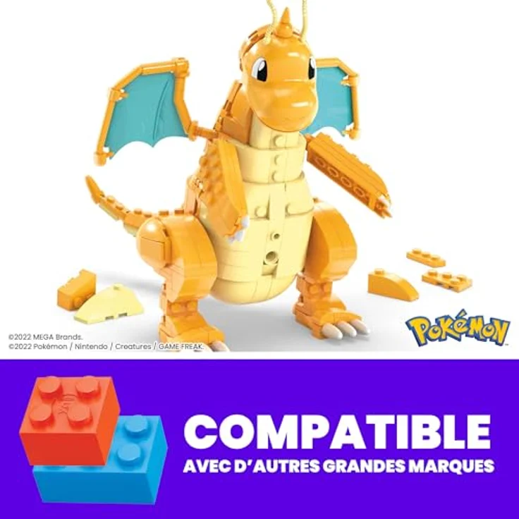 Mattel HKT25 MEGA Pokémon DRAGONITE – Bild 8