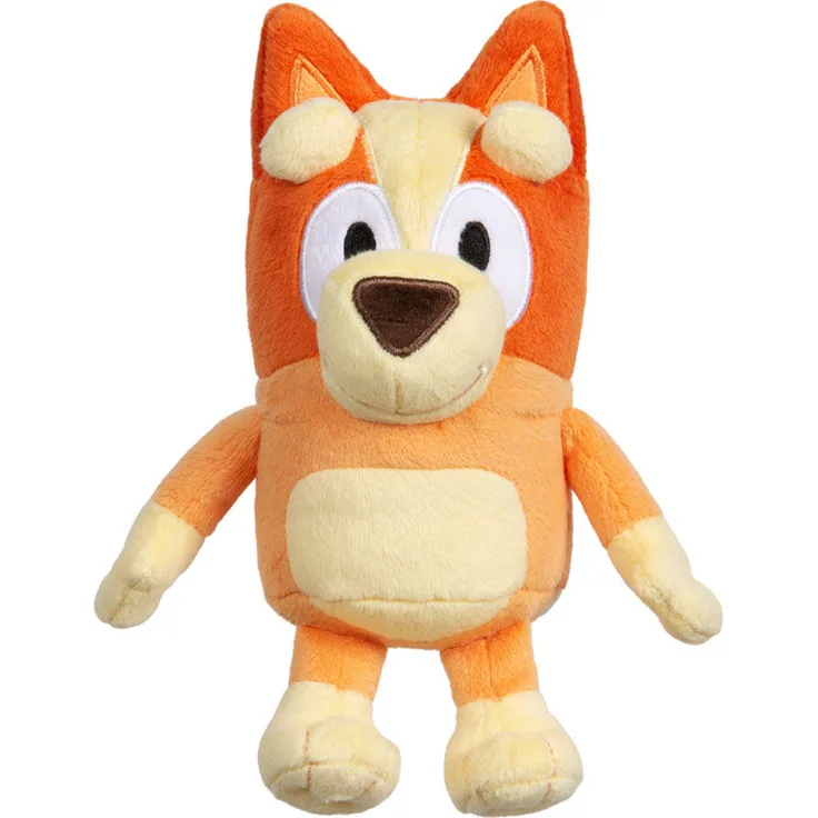 Moose Bluey Plüschfigur Bingo 20 cm, Offiziell lizenzierte, hochwertige Plüschfigur, 100% Polyester, blau