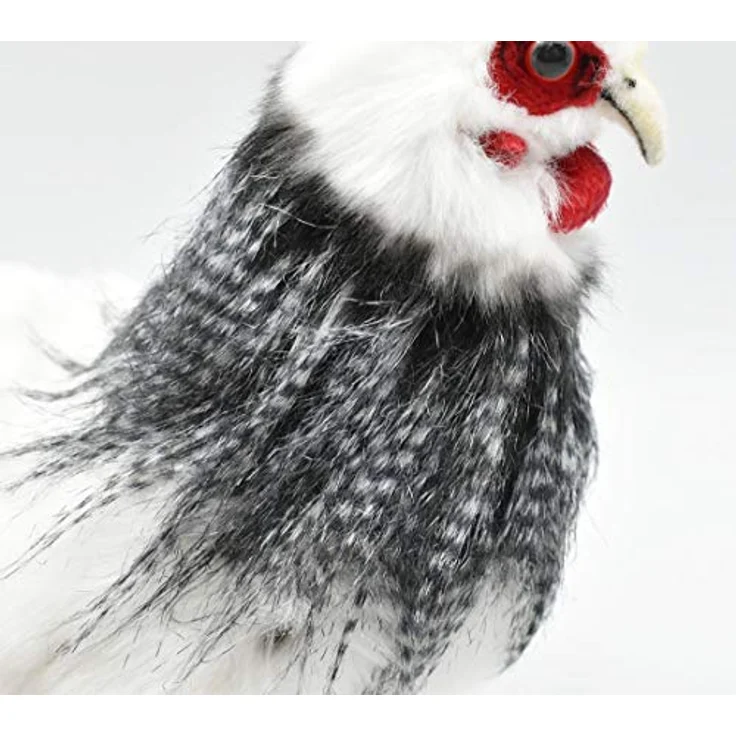 HANSA Plüschtier Henne schwarz und weiß, 31 cm H 5620 – Bild 5