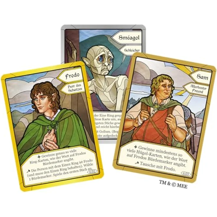 Asmodee Der Herr Der Ringe: Die Zwei Türme - Kooperatives Stichspiel für 1-4 Spieler mit 18 Kapiteln und Solo-Option – Bild 6