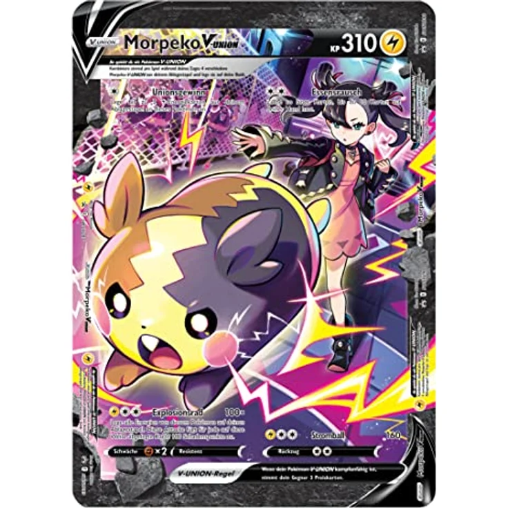 Pokemon Zenit der Könige: Morpeko-V-UNION Premium Spielunterlagen Kollektion (deutsch) - 4 Booster Packs – Bild 6