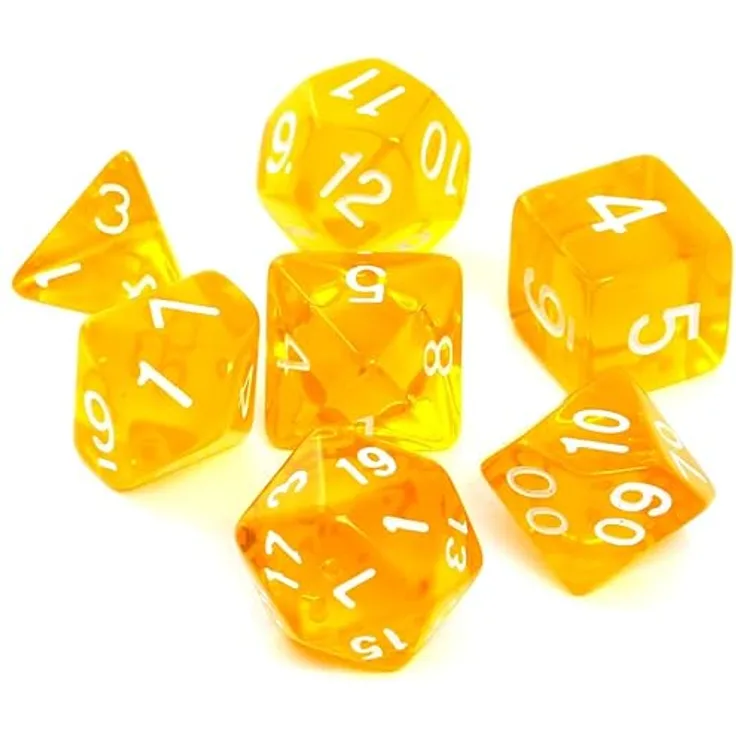 Knochen Set REBEL RPG - Kristall - Gelb