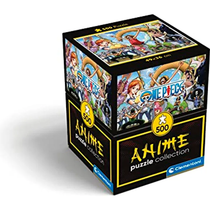 Clementoni One Piece Puzzle 500 Teile - Legespiel für Manga & Anime Fans - Umweltfreundlich aus Italien - 49 x 36 cm, 35136