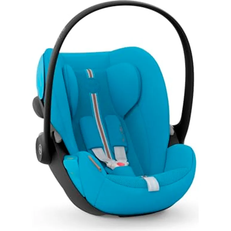 CYBEX Gold Babyschale Cloud G i-Size Plus, Inkl. Neugeboreneneinlage, Ab Geburt bis ca. 24 Monate, Für Kinder ab 40 cm bis 87 cm, Max. 13 kg, Beach Blue – Bild 5