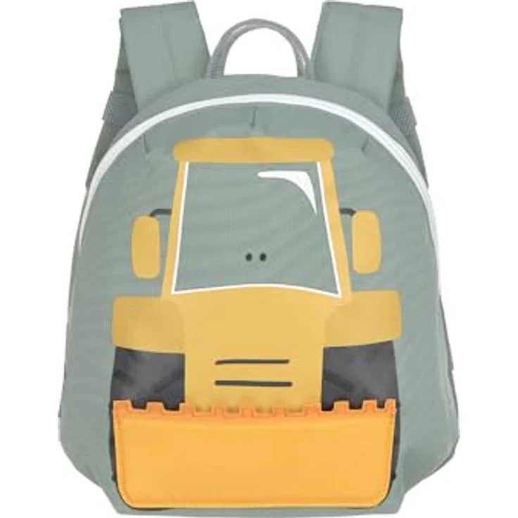 LÄSSIG Kleiner Kinderrucksack für Kita Kindertasche Krippenrucksack mit Brustgurt, 20 x 9.5 x 24 cm, 3,5 L/Tiny Backpack Excavator – Bild 1