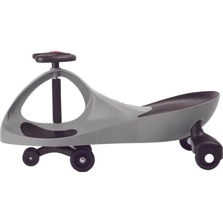 Bigjigs Loooauto Didicar, selbstbetriebenes Kinderfahrzeug, grau, bis 120 kg belastbar – Bild 9
