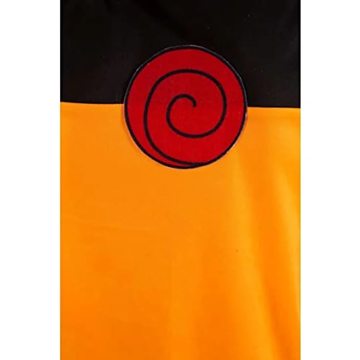 CHAKS Naruto-Kostüm für Kinder, Orange, 9 bis 10 Jahre (140 cm) – Bild 3