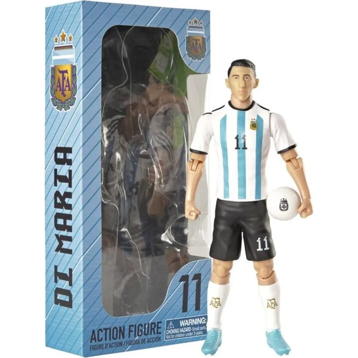 Banbotoys Argentina Di Maria Actionfigur 20cm, Sammelfigur für Fußballfans