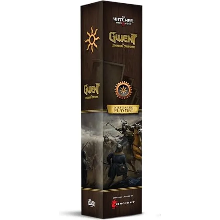 No Loading Games Gwent Neoprene Mat – Nilfgaard, rutschfest, Maße: 290 x 730mm