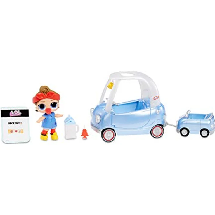L.O.L. Surprise! 564928E7C Furniture - Puppenmöbel und Sammelfigur mit Zubehör Road-Trip mit Can Do Baby, 10 Überraschungen - Preisvergleich – Bild 2