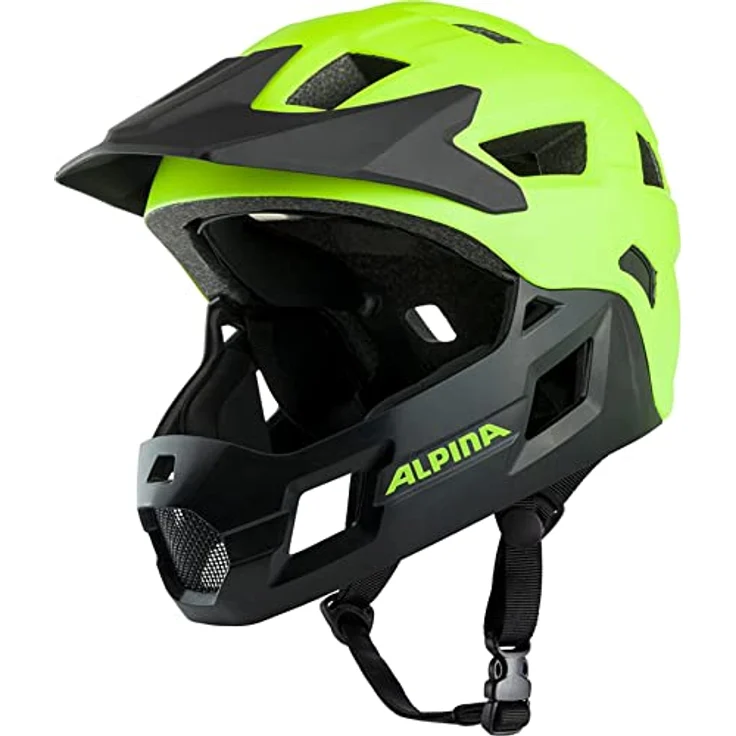 Alpina Unisex-Jugendliche RUPI Fahrradhelm, be Visible matt, 50-55 – Bild 1