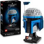 LEGO Star Wars™ 75408 Jango Fett Helm Bausatz, detailgetreu mit verstellbarer Antenne, 616 Teile, mehrfarbig