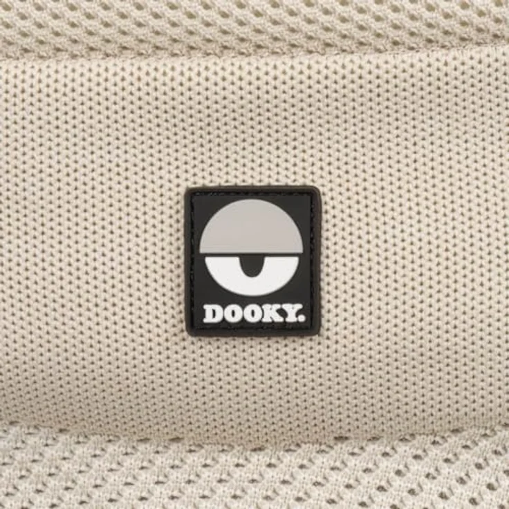 Dooky Terra Nova Stretch-Strick-Babytrage, ergonomisch verstellbar, für 0-3 Jahre, beige – Bild 6
