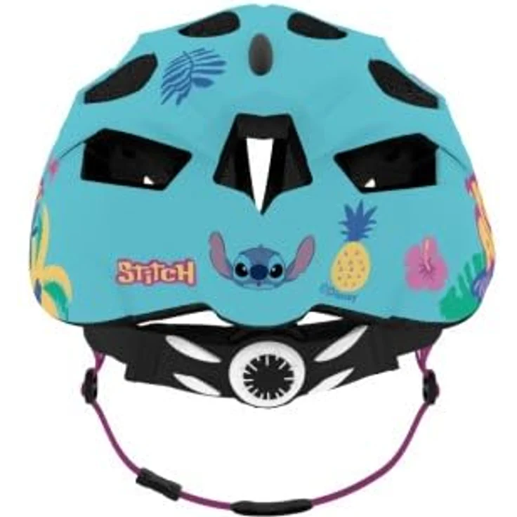Lilo & Stitch In-Mold Fietshelm - Blauw, Kinderfahrradhelm mit coolem Design – Bild 4