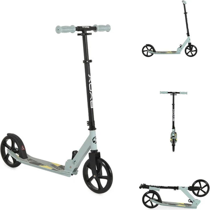 Byox Kinderroller Storm, höhenverstellbar, zusammenklappbar, PU-Räder, ABEC-5, bis 100 kg