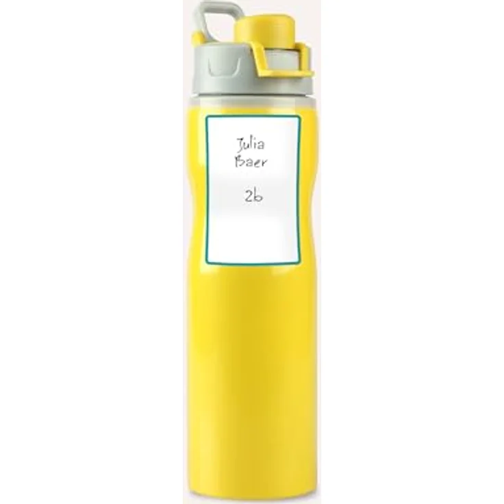 AVERY Zweckform NAME8C Namensaufkleber, wasserfest und spülmaschinengeeignet, 8 Stück (46x72mm, selbstklebende bunte Etiketten für Schule und Kindergarten) – Bild 3