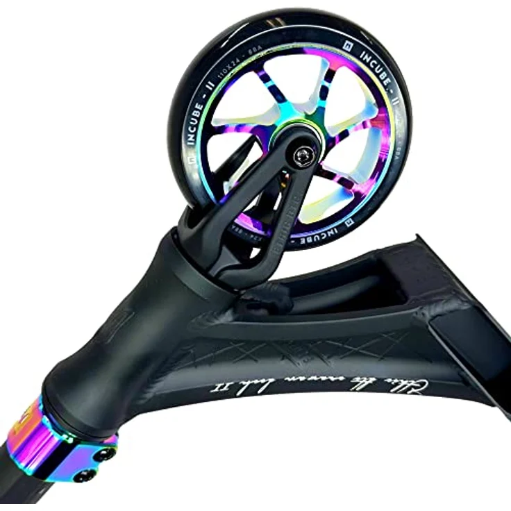 Ethic DTC Stuntscooter Ethic DTC Erawan V2 Stunt-Scooter H=85cm 3kg rainbow, Aluminium-Deck, Dryade V2 Bar, Nylon V2 Bremse – Bild 2