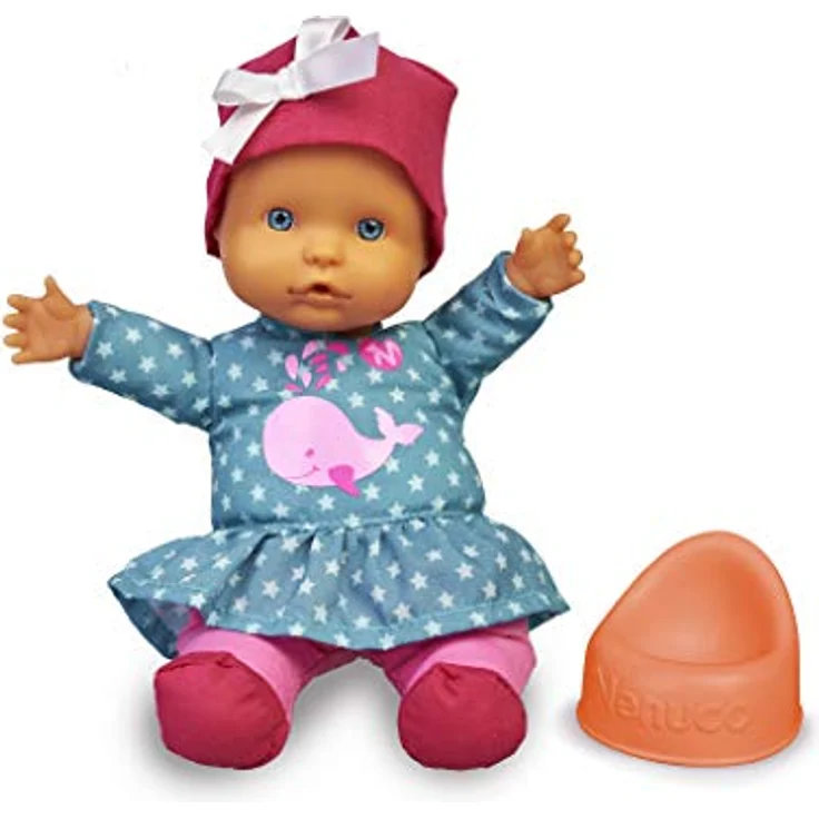 Nenuco Baby Talks we Pee - doll with Sounds for Children from 1 Year (Famosa 700016281) Bunt – Bild 2