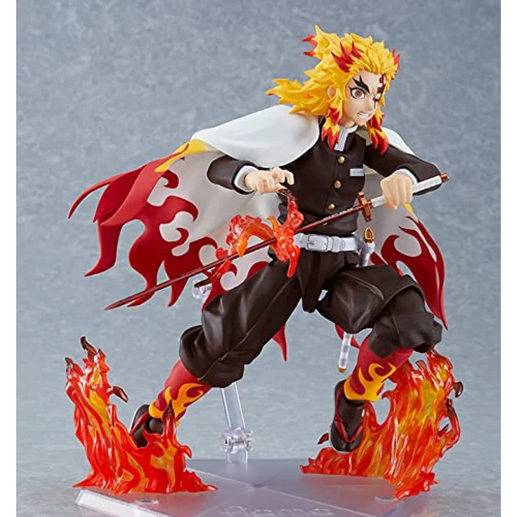 Max Factory Demon Slayer: Kimetsu no Yaiba Figur Figma Kyojuro Rengoku 15 cm – Bild 5