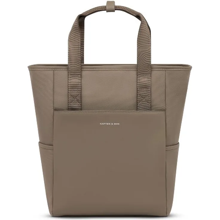 Kapten & Son Lindby Rucksack 41 cm mit Laptopfach, grau, 100% PET, 35 cm x 14 cm